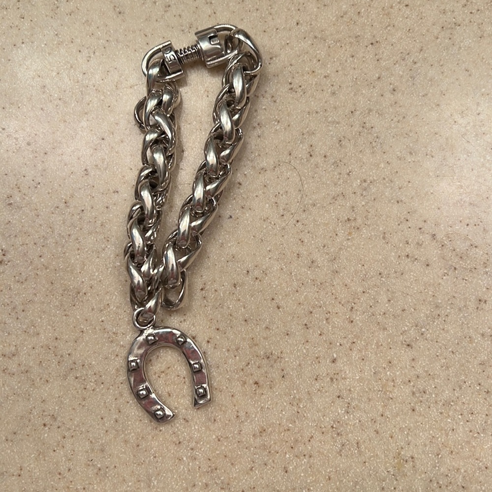 Men’s uno de 50 bracelet chunky!
